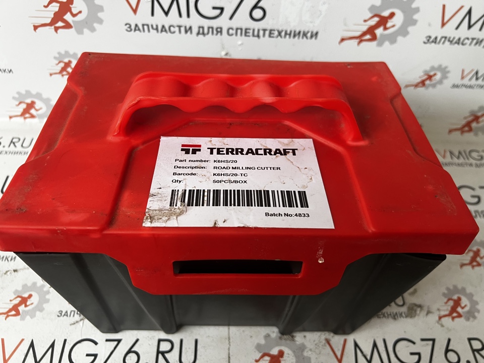 Резец TERRACRAFT k6hs/20 Wirtgen w6/20x Резец TERRACRAFT k6hs/20 Wirtgen w6/20x